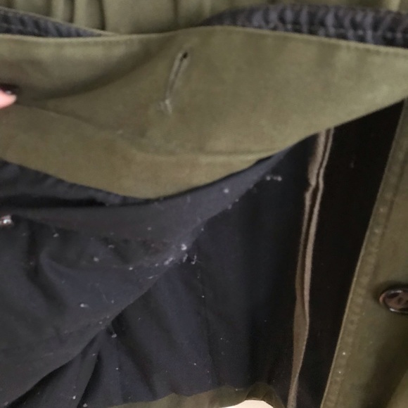 leather sleeved Asos size 18 coat! 1 of a kind:) - Picture 8 of 8